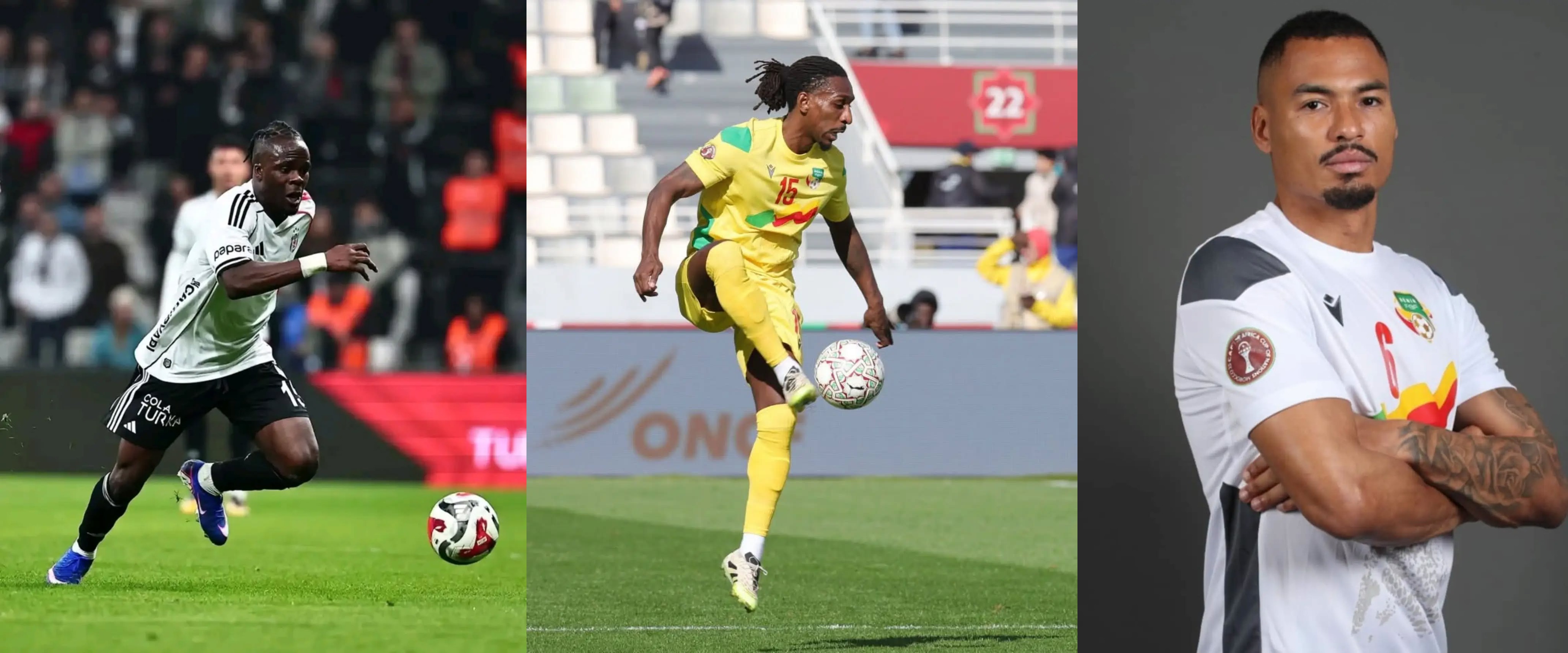 Trois internationaux béninois