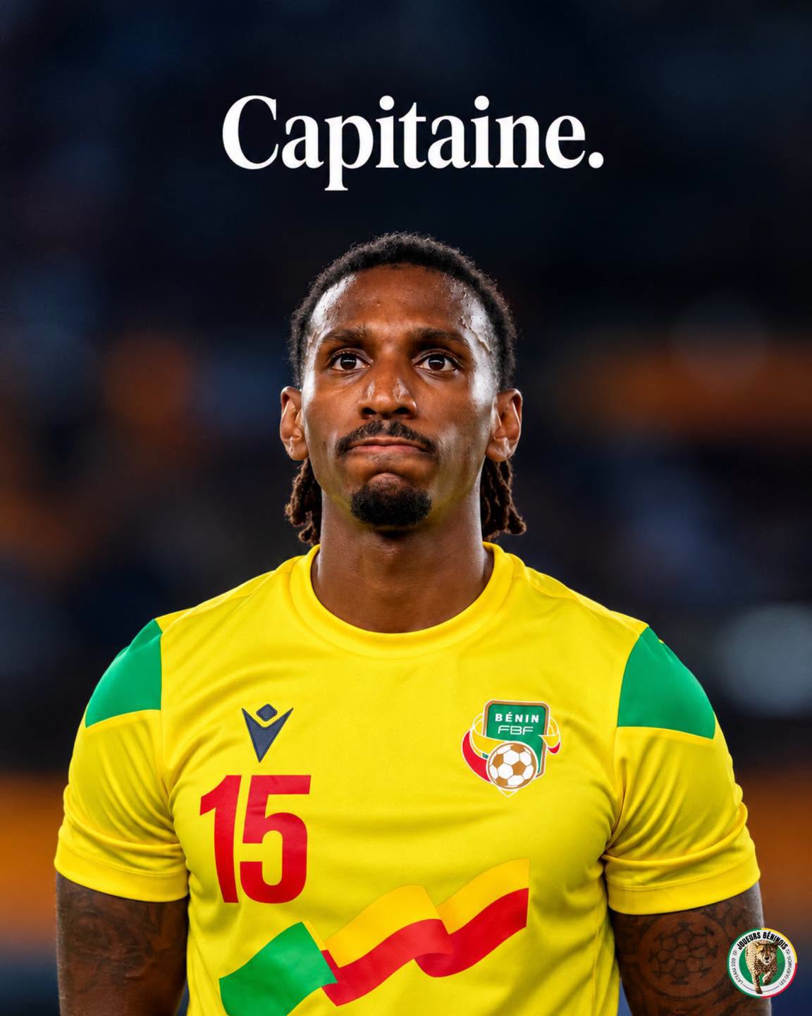 Sessi D'Almeida, nouveau capitaine des guépards
